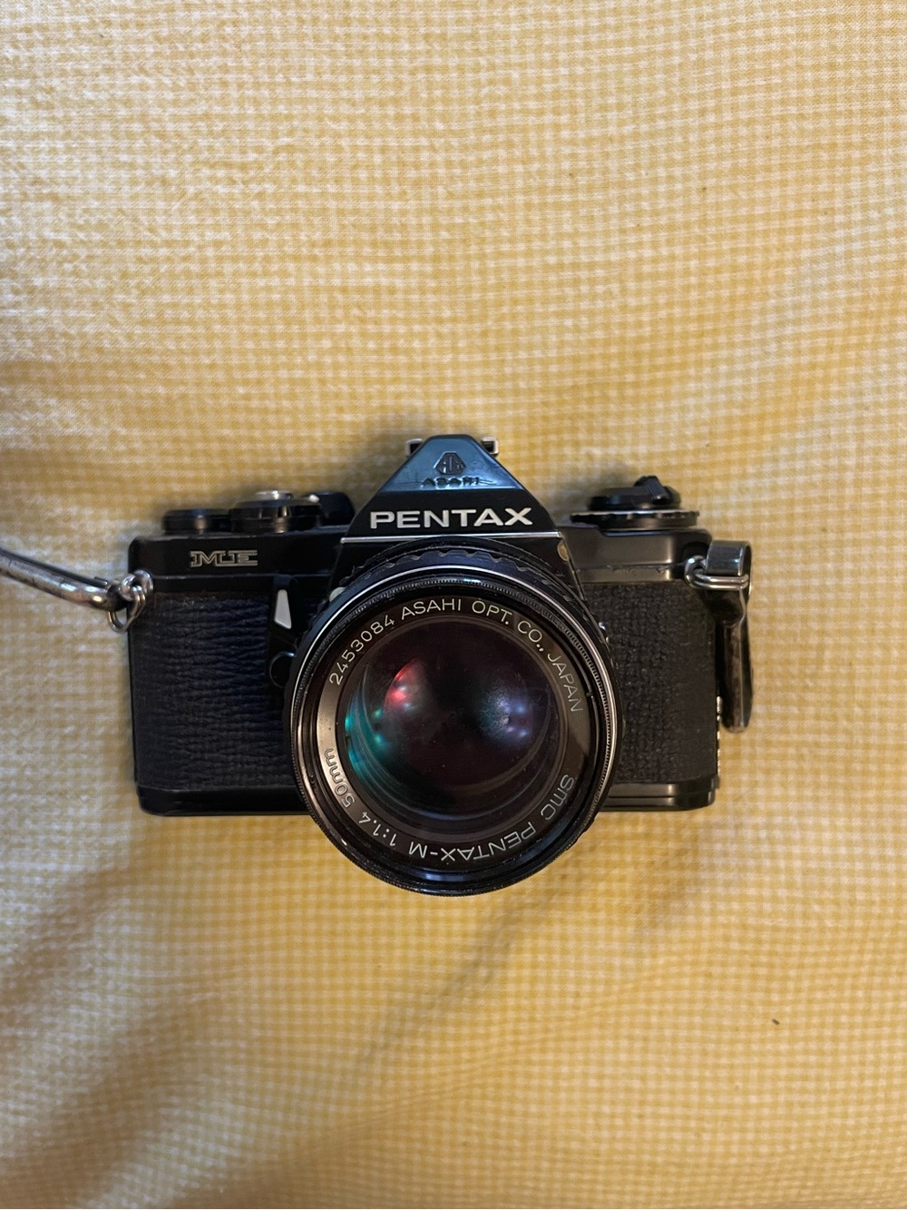 Pentax Black Film SLR Camera with Asahi Lens